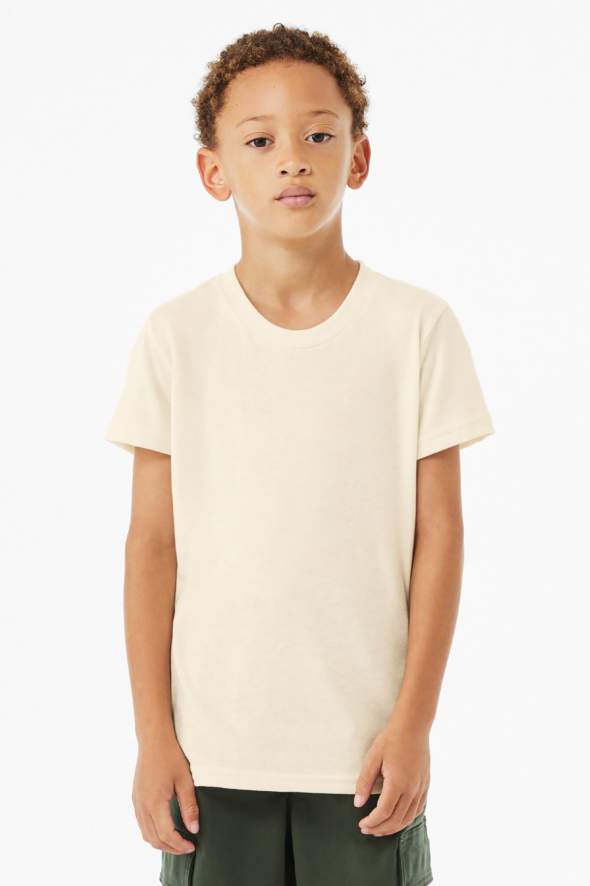 BELLA+CANVAS Â® Youth Triblend Short Sleeve Tee. BC3413Y