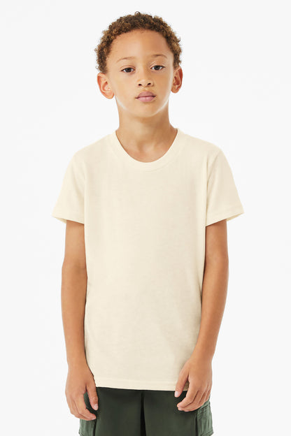 BELLA+CANVAS Â® Youth Triblend Short Sleeve Tee. BC3413Y