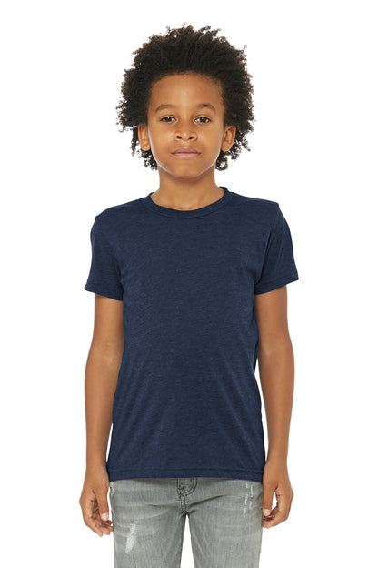 BELLA+CANVAS Â® Youth Triblend Short Sleeve Tee. BC3413Y