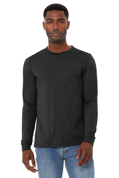 BELLA+CANVASÂ® Unisex Heather CVC Long Sleeve Tee BC3501CVC