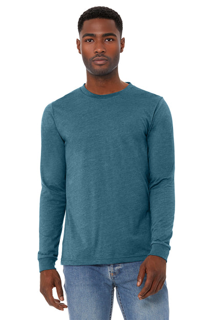 BELLA+CANVASÂ® Unisex Heather CVC Long Sleeve Tee BC3501CVC