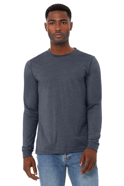 BELLA+CANVASÂ® Unisex Heather CVC Long Sleeve Tee BC3501CVC