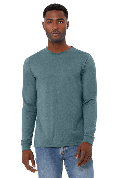 BELLA+CANVASÂ® Unisex Heather CVC Long Sleeve Tee BC3501CVC