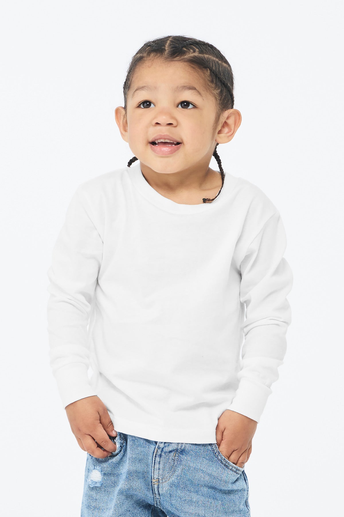 BELLA+CANVASÂ® Toddler Jersey Long Sleeve Tee BC3501T