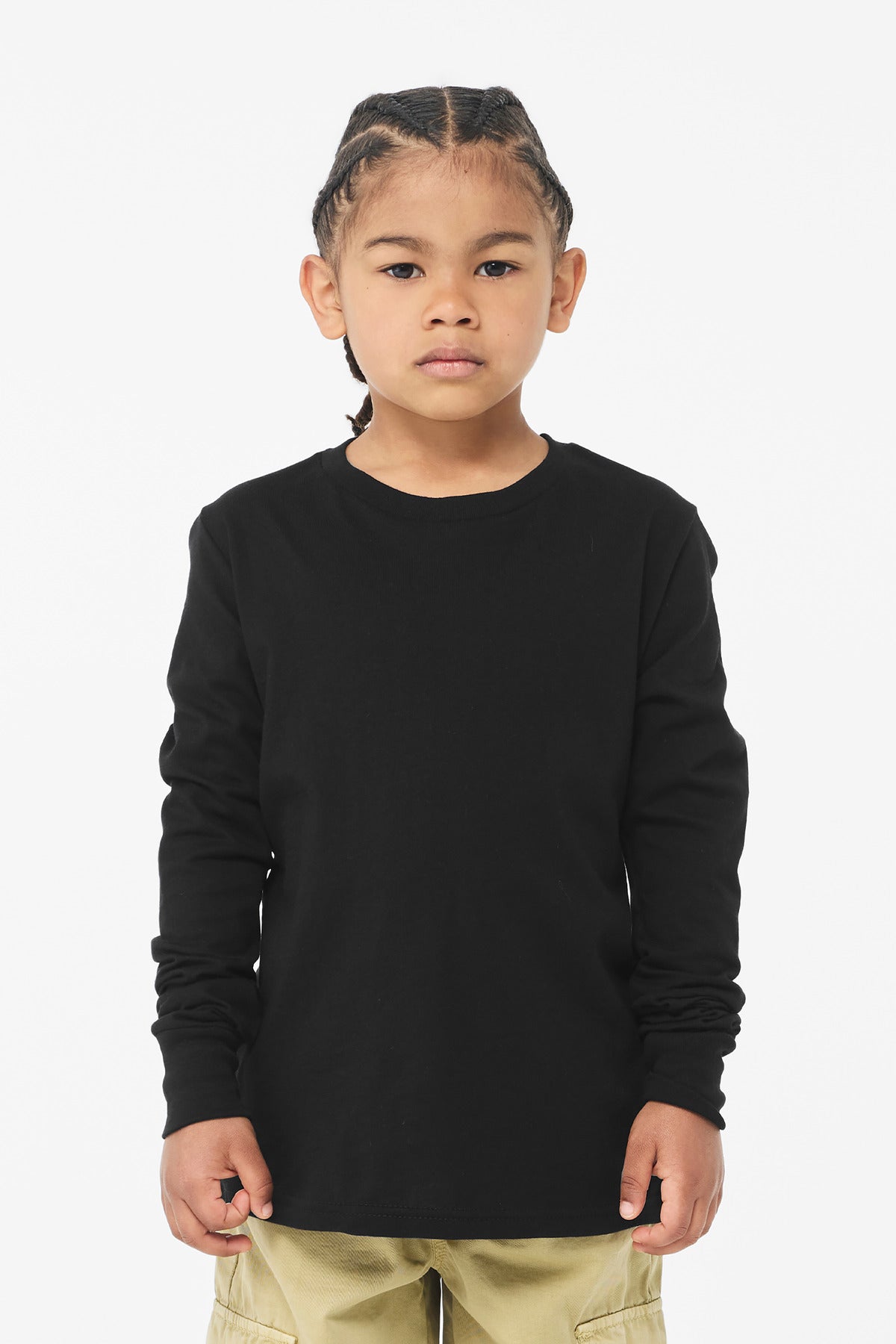 BELLA+CANVASÂ® Youth Jersey Long Sleeve Tee BC3501Y