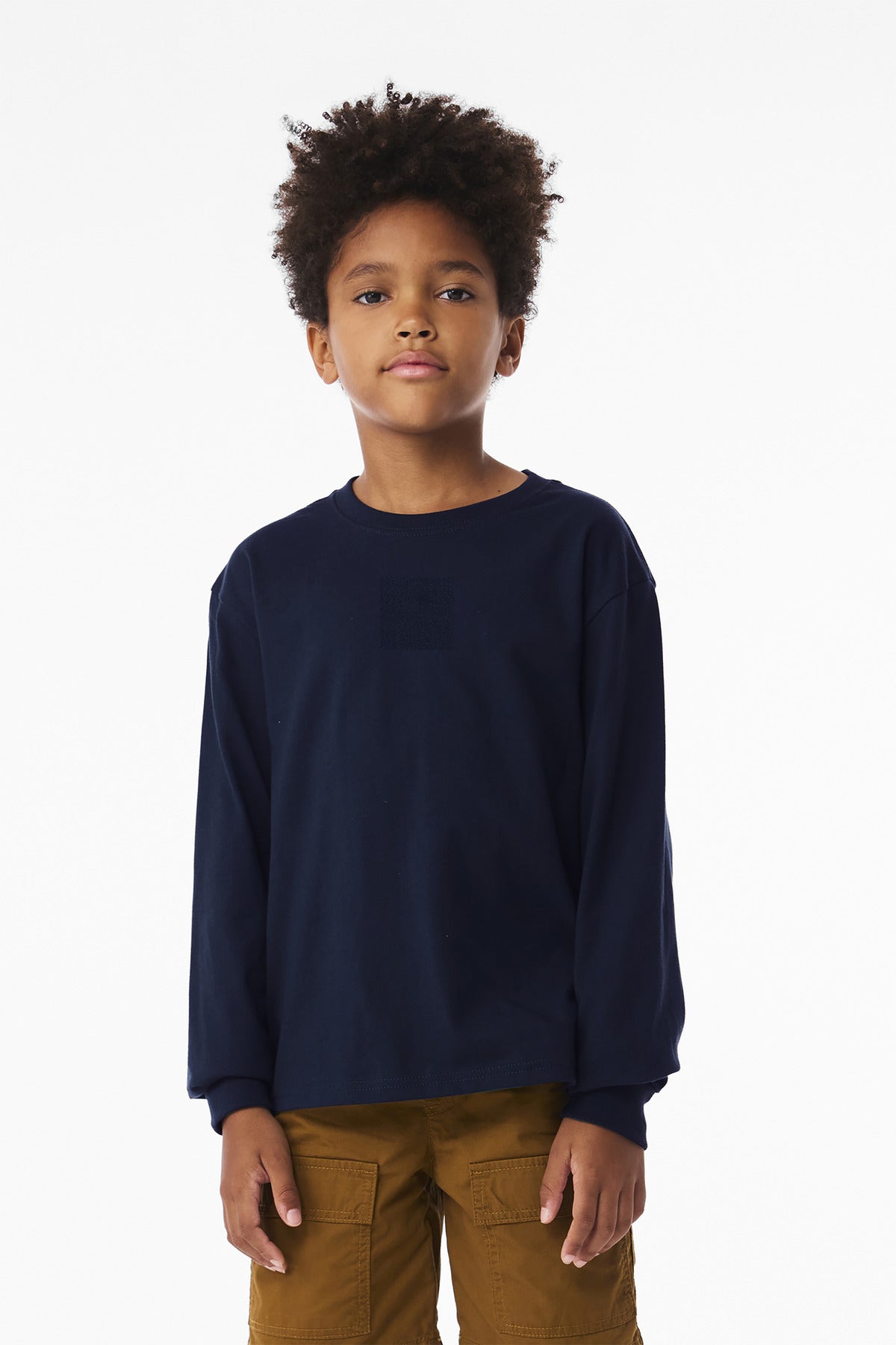 BELLA+CANVASÂ® Youth 6-Ounce Heavyweight Long Sleeve Tee BC3511Y