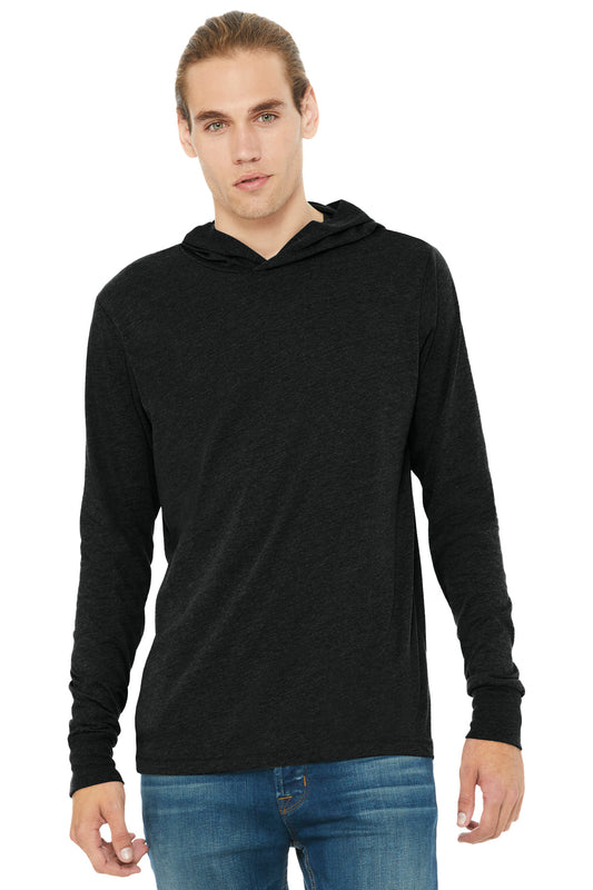BELLA+CANVAS Â® Unisex Jersey Long Sleeve Hoodie. BC3512