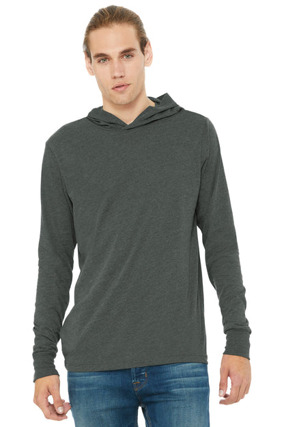 BELLA+CANVAS Â® Unisex Jersey Long Sleeve Hoodie. BC3512
