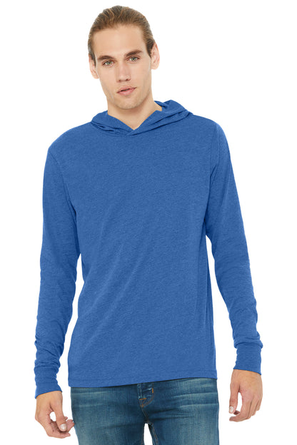 BELLA+CANVAS Â® Unisex Jersey Long Sleeve Hoodie. BC3512
