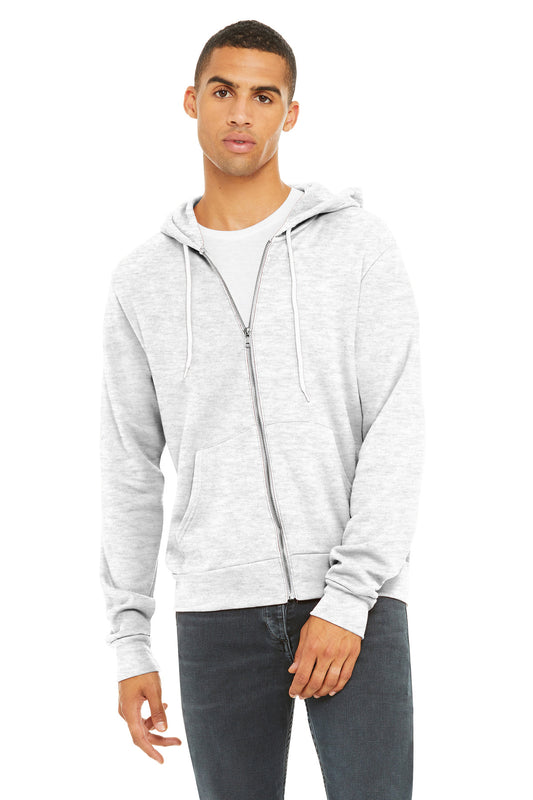 BELLA+CANVAS Â® Unisex Sponge Fleece Full-Zip Hoodie. BC3739