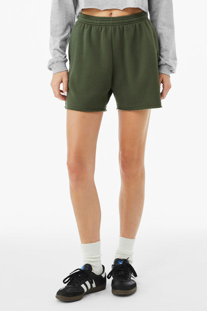 BELLA+CANVASÂ® Women's Cutoff Sweatshort BC3787