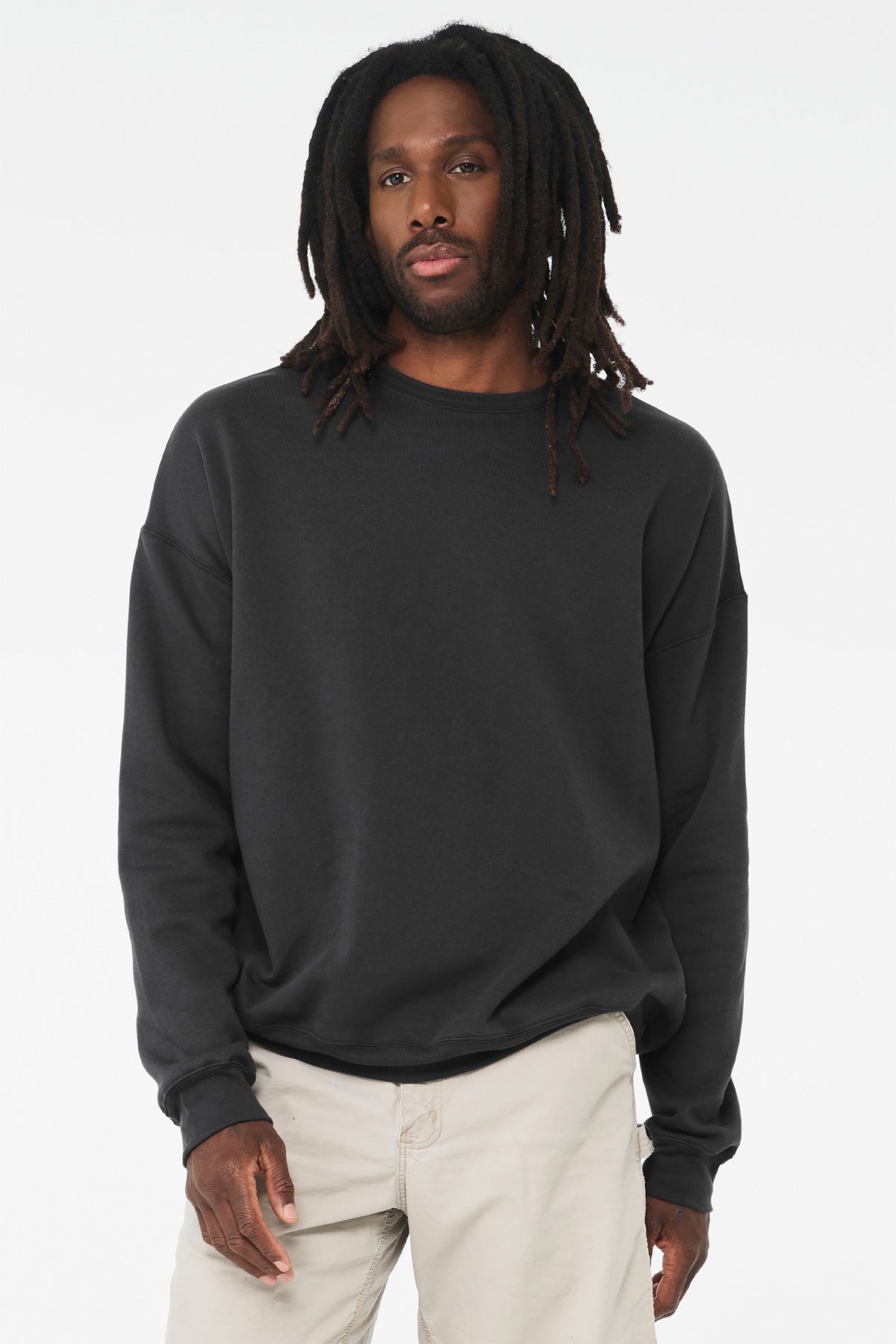 BELLA+CANVAS Â® Unisex Sponge Fleece Drop Shoulder Sweatshirt. BC3945