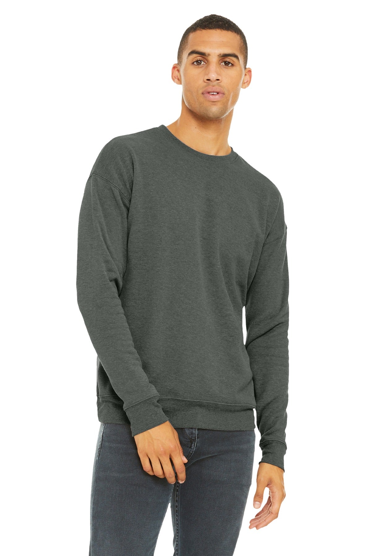 BELLA+CANVAS Â® Unisex Sponge Fleece Drop Shoulder Sweatshirt. BC3945