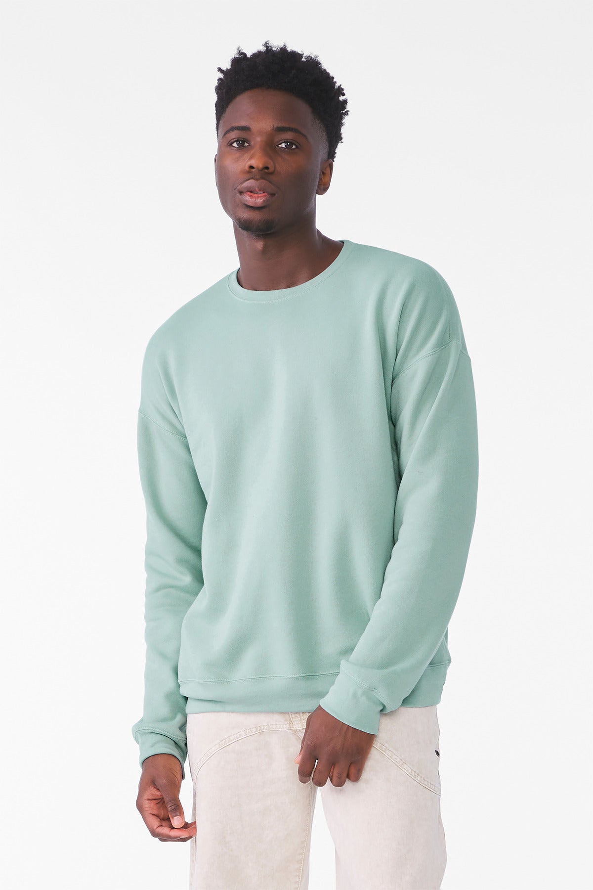 BELLA+CANVAS Â® Unisex Sponge Fleece Drop Shoulder Sweatshirt. BC3945