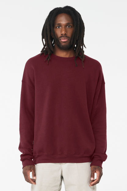 BELLA+CANVAS Â® Unisex Sponge Fleece Drop Shoulder Sweatshirt. BC3945