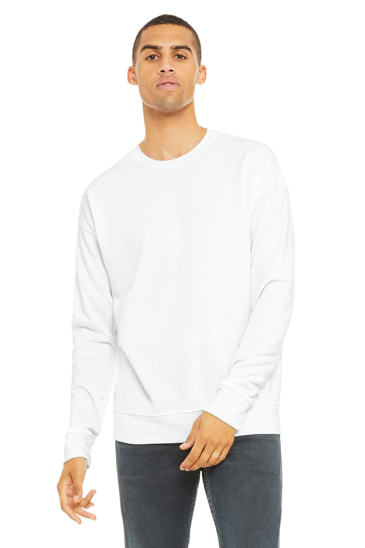 BELLA+CANVAS Â® Unisex Sponge Fleece Drop Shoulder Sweatshirt. BC3945