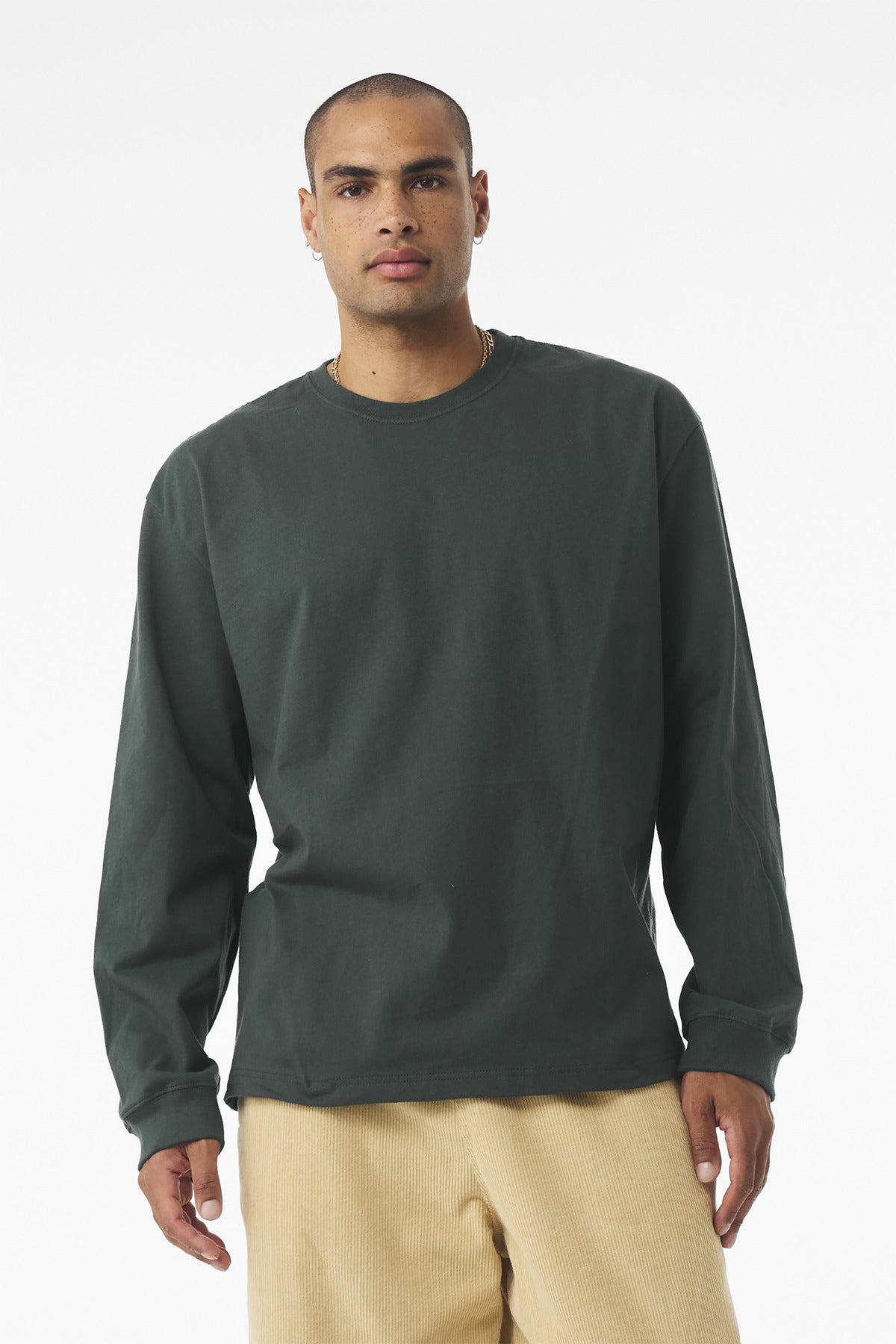BELLA+CANVASÂ® Unisex 7.5-Ounce Heavyweight Long Sleeve Tee BC4651