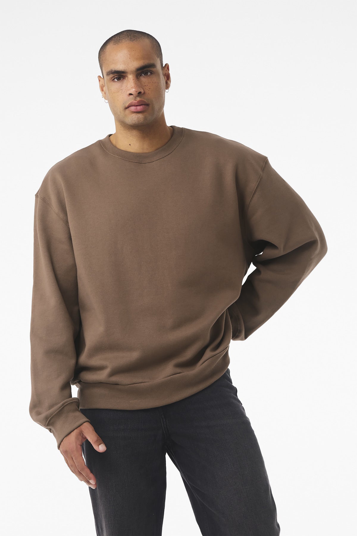 BELLA+CANVASÂ® Unisex 10-Ounce Heavyweight Crewneck Sweatshirt BC4711