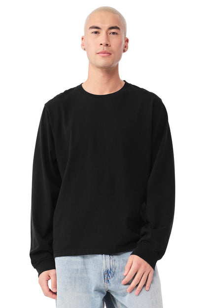 BELLA+CANVASÂ® Unisex Heavyweight Garment-Dyed Long Sleeve Tee BC4851GD