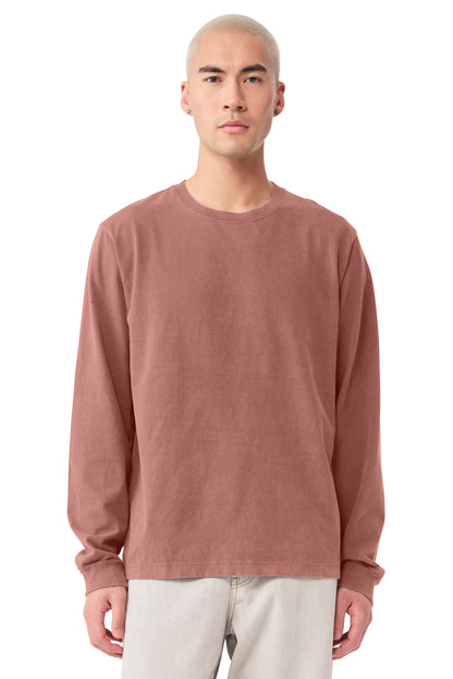 BELLA+CANVASÂ® Unisex Heavyweight Garment-Dyed Long Sleeve Tee BC4851GD