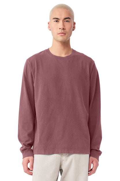 BELLA+CANVASÂ® Unisex Heavyweight Garment-Dyed Long Sleeve Tee BC4851GD