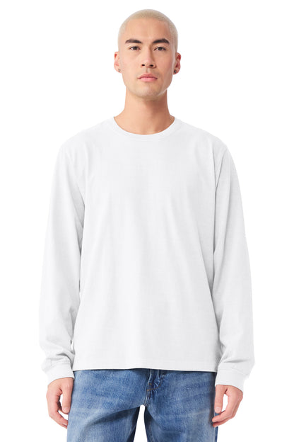 BELLA+CANVASÂ® Unisex Heavyweight Garment-Dyed Long Sleeve Tee BC4851GD