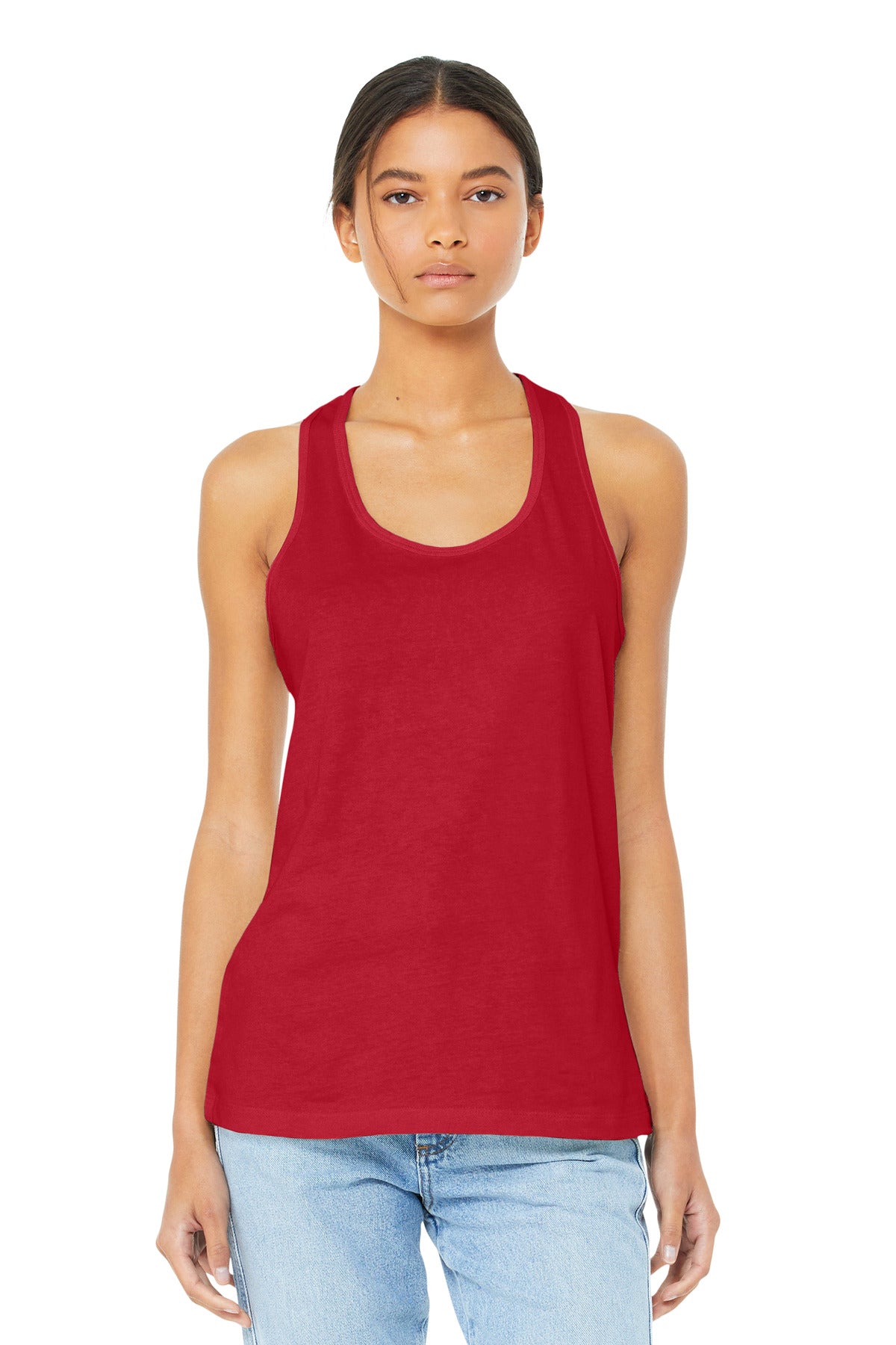 BELLA+CANVAS Â® Women's Jersey Racerback Tank. BC6008