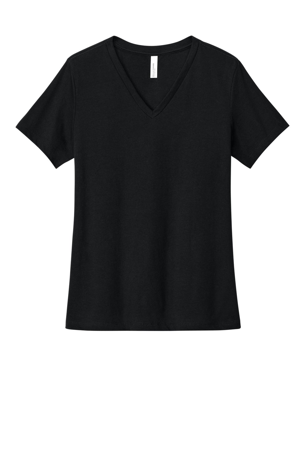 BELLA+CANVASÂ® Women's Relaxed Heather CVC V-Neck Tee BC6405CVC