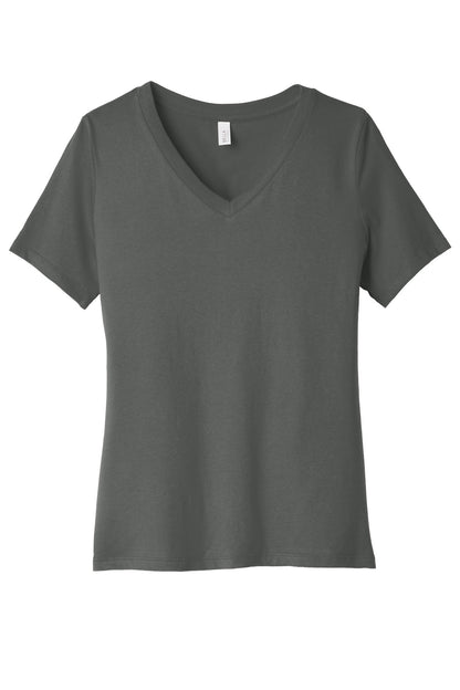 BELLA+CANVAS Â® Women's Relaxed Jersey Short Sleeve V-Neck Tee. BC6405