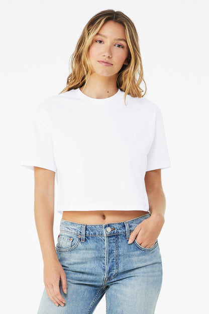 BELLA+CANVASÂ® Women's Jersey Crop Tee BC6482