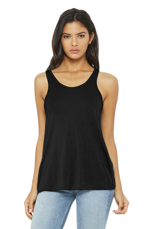 BELLA+CANVAS Â® Women's Flowy Racerback Tank. BC8800