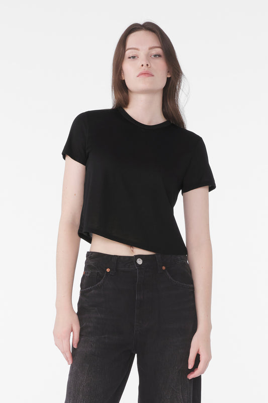BELLA+CANVASÂ® Women's Flowy Cropped Tee BC8882