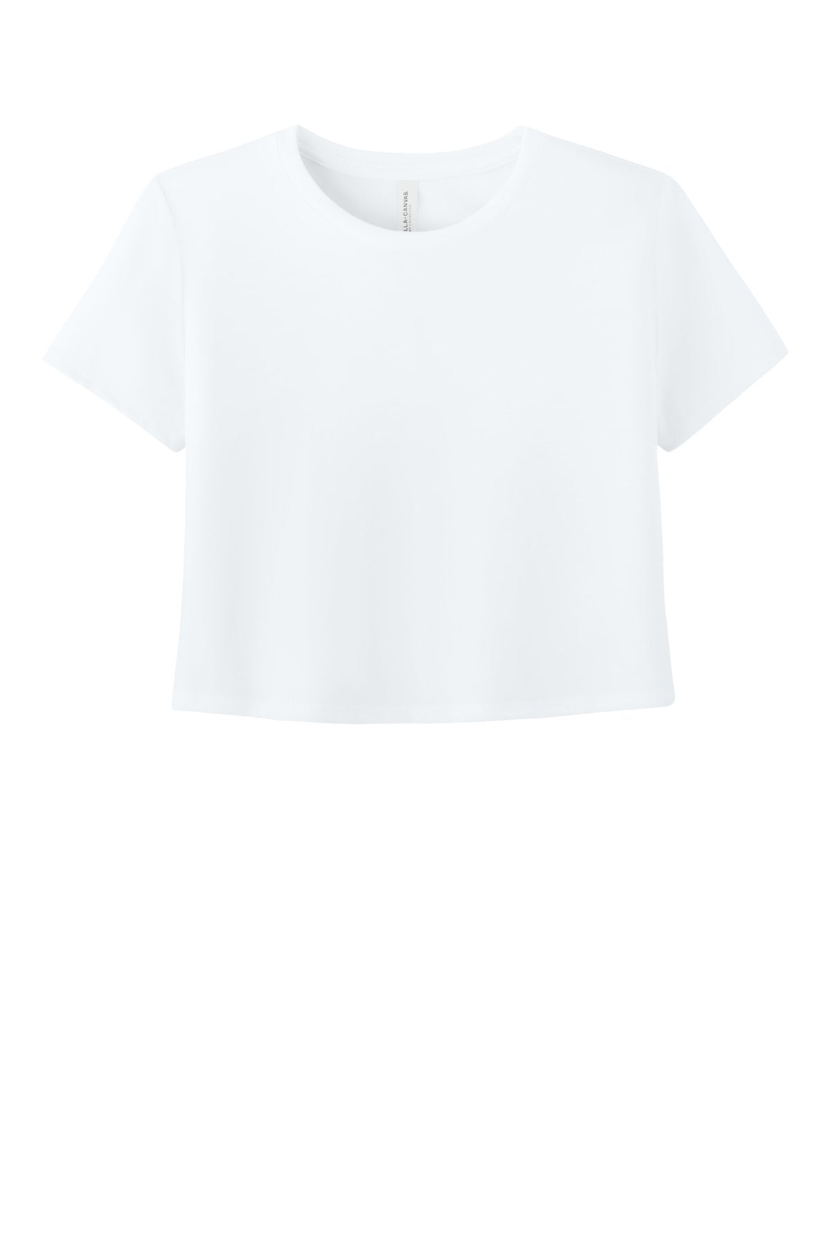 BELLA+CANVASÂ® Women's Flowy Cropped Tee BC8882