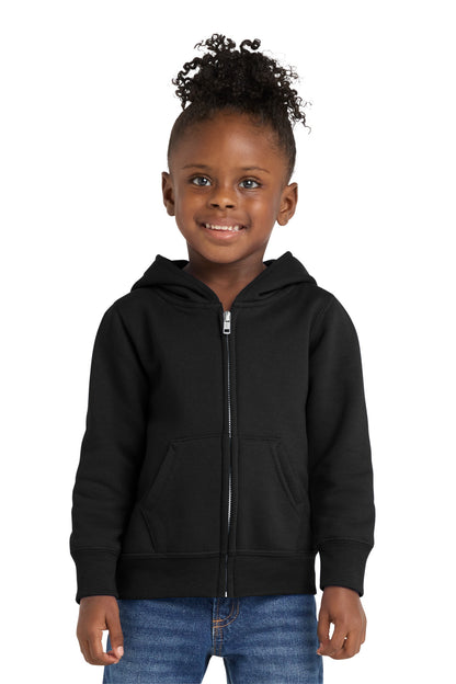 Port & Co™ Toddler Core Fleece Full-Zip Hooded Sweatshirt. CAR78TZH