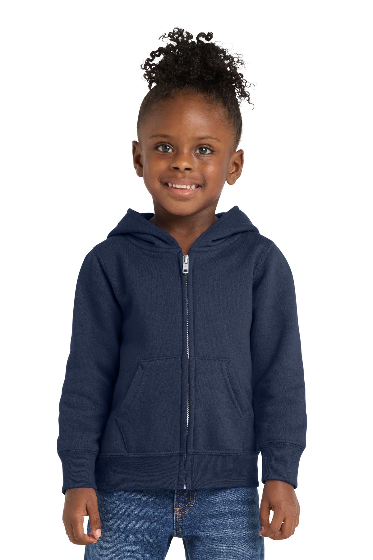 Port & Co™ Toddler Core Fleece Full-Zip Hooded Sweatshirt. CAR78TZH