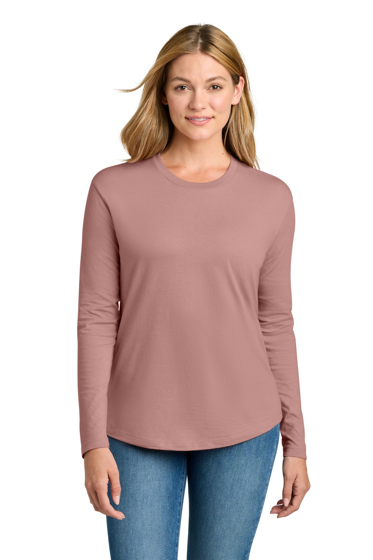 Next Level Apparel® Women's Cotton Relaxed Long Sleeve Tee NL3911