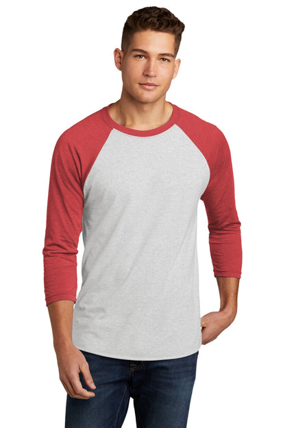 Next Level Apparel  Adult Tri-Blend 3/4-Sleeve Raglan Tee. NL6051