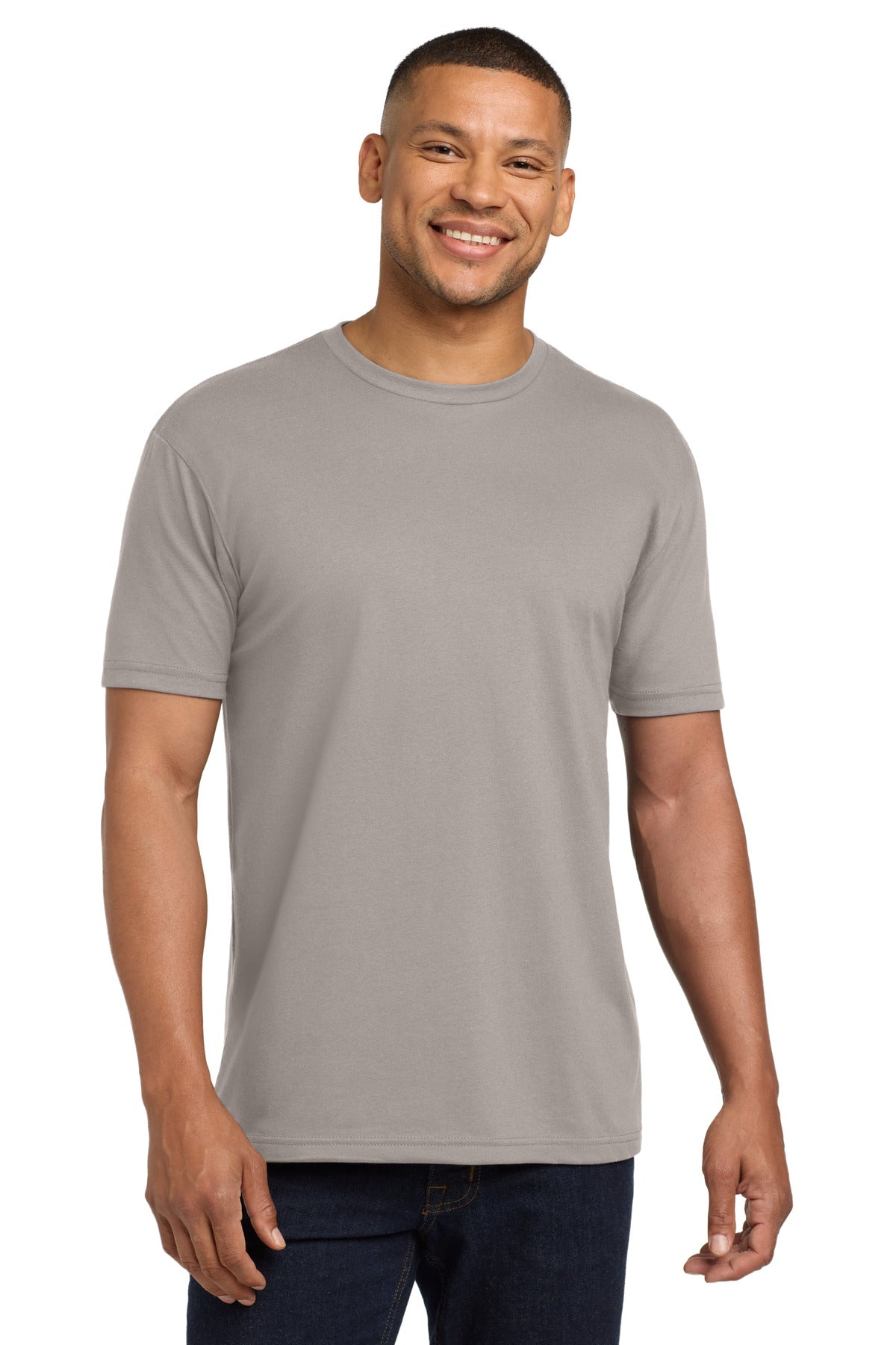 Next Level Apparel Adult CVC Sueded Tee. NL6410