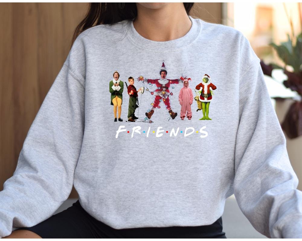 Christmas Characters 'Friends' Sweater