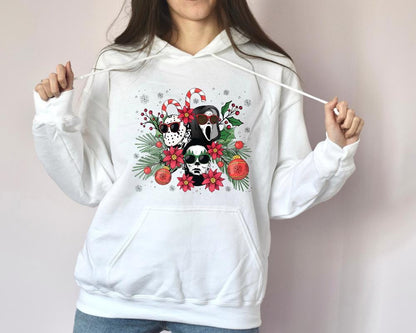 Halloween Characters Christmas Shirt